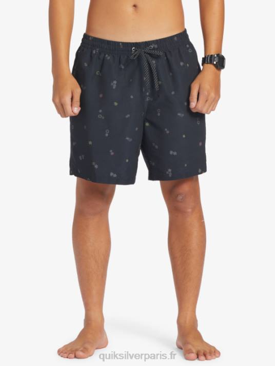 Hommes Quiksilver mélange quotidien 17 volées D6PT682 macadam