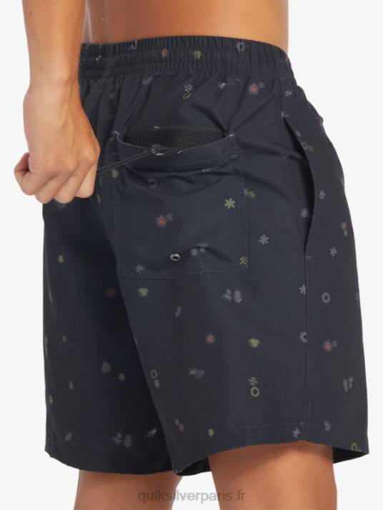 Hommes Quiksilver mélange quotidien 17 volées D6PT682 macadam