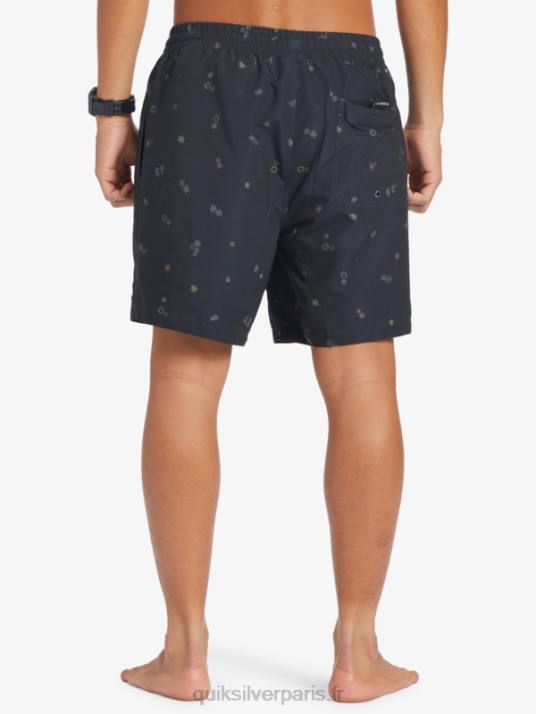 Hommes Quiksilver mélange quotidien 17 volées D6PT682 macadam