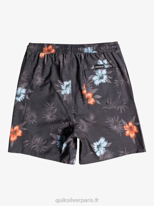 Hommes Quiksilver mélanger pcs 17 volées D6PT1778 noir