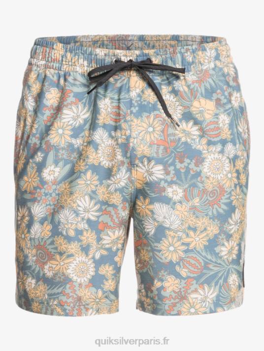 Hommes Quiksilver mélanger pcs 17 volées D6PT1779 noir