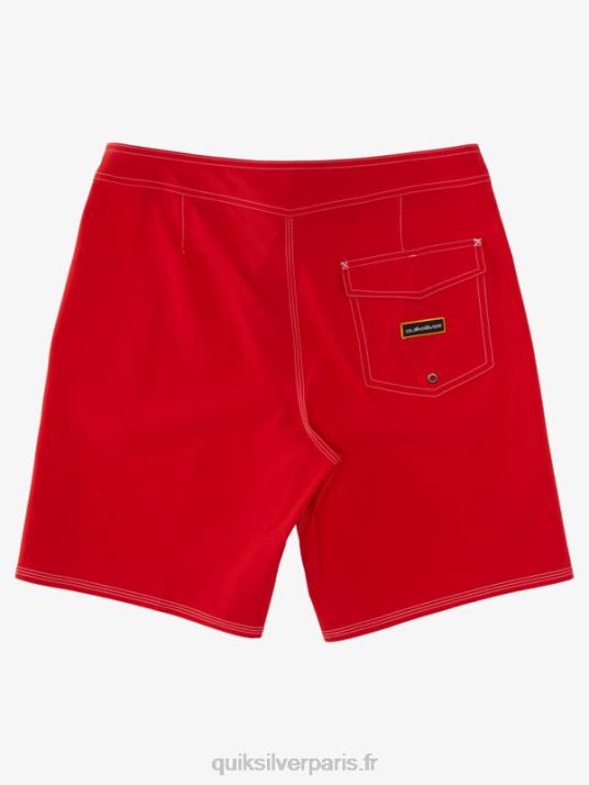 Hommes Quiksilver maillot de bain surfsilk jaws 19 D6PT1125 rouge à haut risque