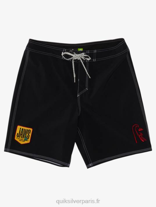 Hommes Quiksilver maillot de bain surfsilk jaws 19 D6PT1126 noir