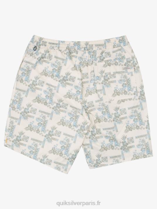 Hommes Quiksilver marches de pierre waterman 19 volley D6PT1367 thé stonesteps vol