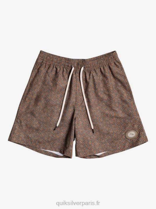 Hommes Quiksilver mini trip 17 volées D6PT1531 cannelle