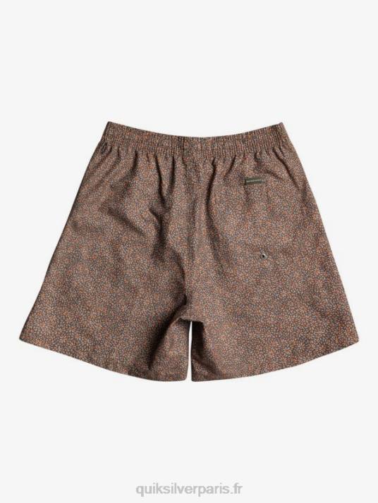 Hommes Quiksilver mini trip 17 volées D6PT1531 cannelle
