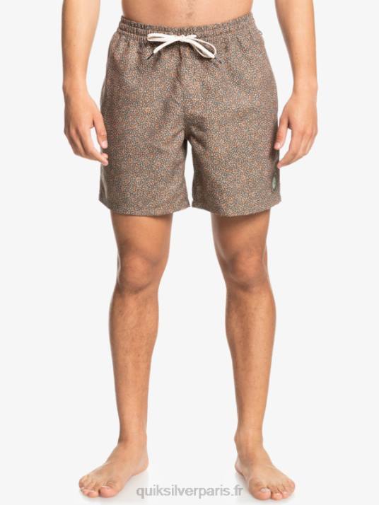 Hommes Quiksilver mini trip 17 volées D6PT1531 cannelle