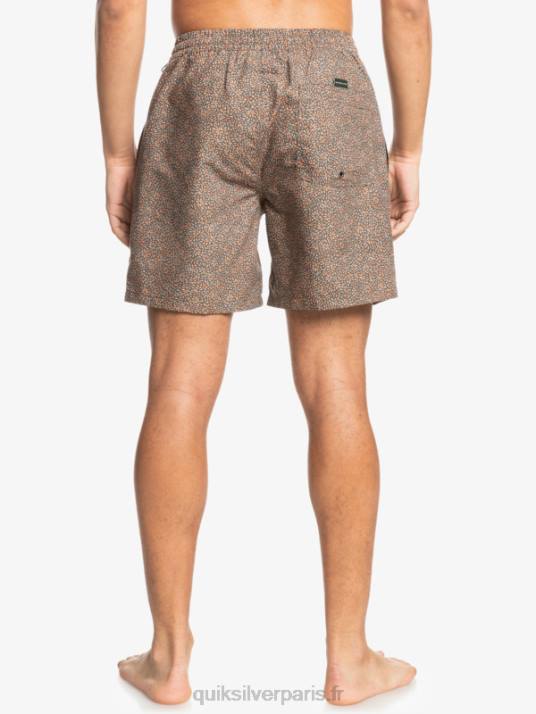 Hommes Quiksilver mini trip 17 volées D6PT1531 cannelle