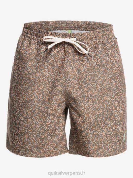 Hommes Quiksilver mini trip 17 volées D6PT1531 cannelle