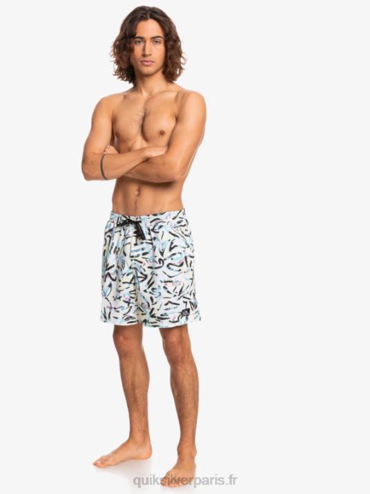 Hommes Quiksilver océan mix 17 volées D6PT1708 blanc