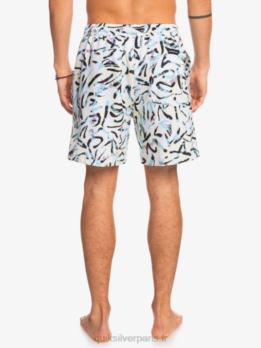Hommes Quiksilver océan mix 17 volées D6PT1708 blanc