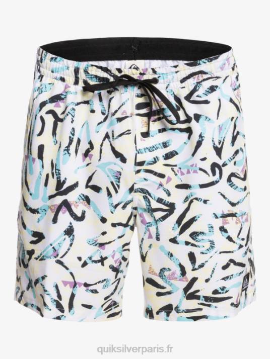 Hommes Quiksilver océan mix 17 volées D6PT1708 blanc