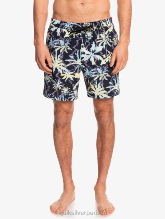 Hommes Quiksilver océan mix 17 volées D6PT1709 noir
