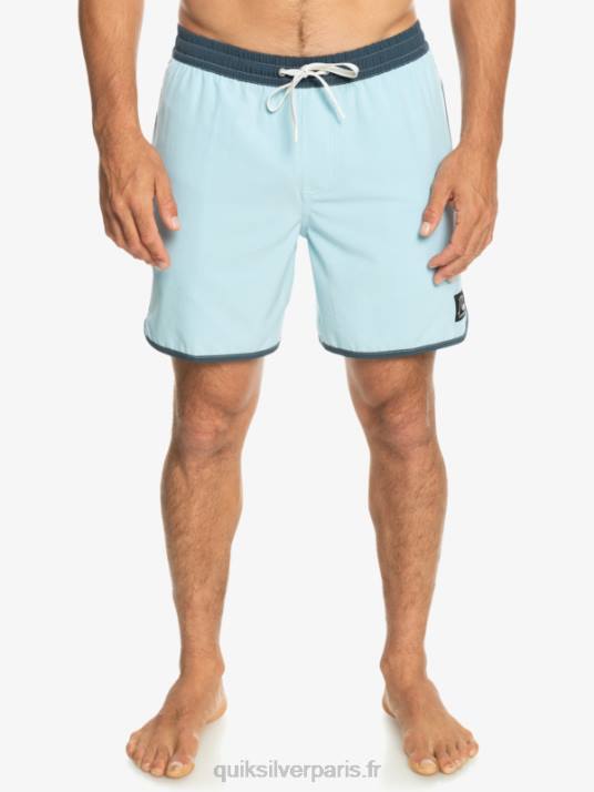 Hommes Quiksilver pétoncle original 17 volées D6PT199 bleu ciel
