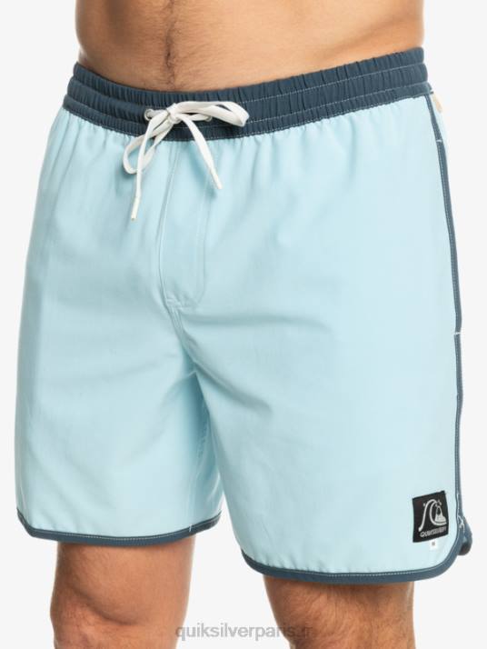 Hommes Quiksilver pétoncle original 17 volées D6PT199 bleu ciel