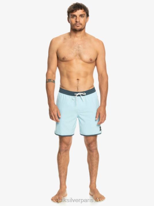Hommes Quiksilver pétoncle original 17 volées D6PT199 bleu ciel