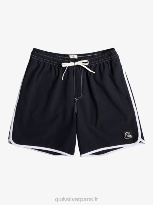 Hommes Quiksilver pétoncle original 17 volées D6PT200 noir