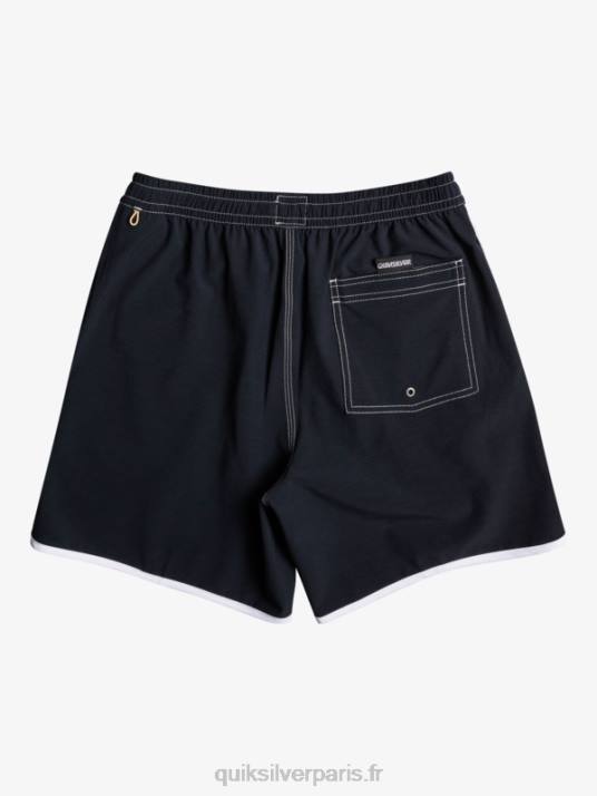 Hommes Quiksilver pétoncle original 17 volées D6PT200 noir
