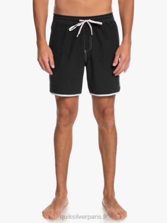 Hommes Quiksilver pétoncle original 17 volées D6PT200 noir