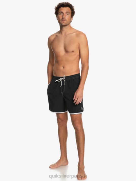 Hommes Quiksilver pétoncle original 17 volées D6PT200 noir
