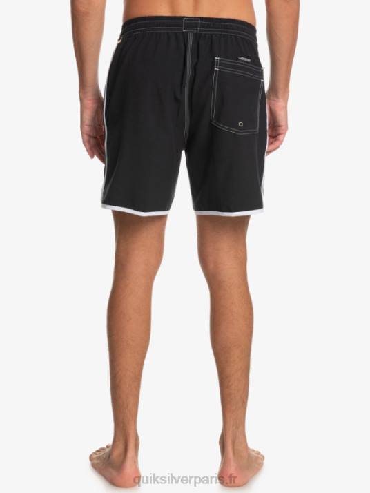 Hommes Quiksilver pétoncle original 17 volées D6PT200 noir