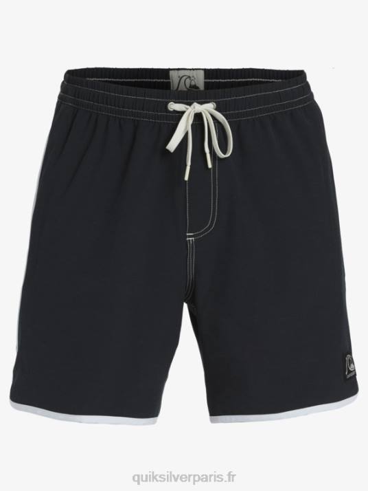 Hommes Quiksilver pétoncle original 17 volées D6PT200 noir