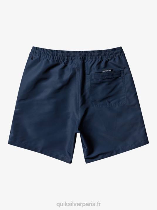 Hommes Quiksilver plage s\'il vous plaît 17 volées D6PT280 blazer bleu marine