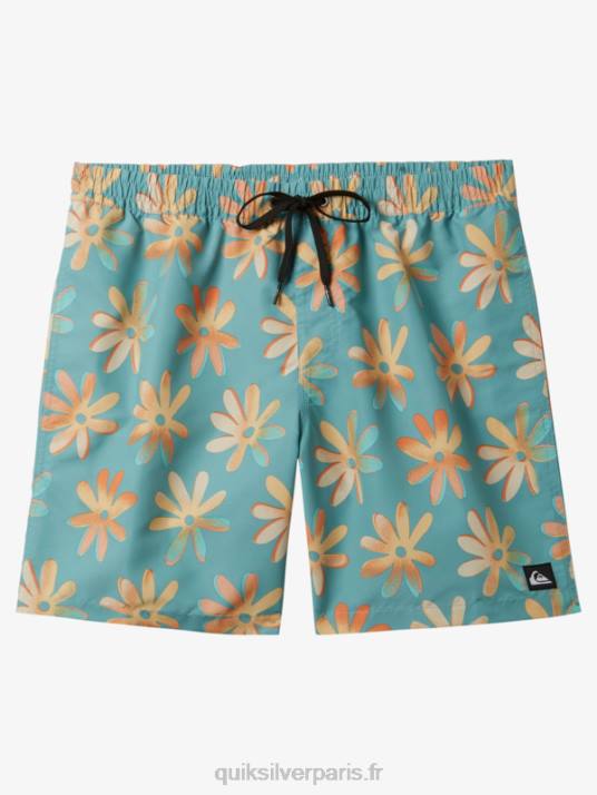 Hommes Quiksilver remixer 17 volées D6PT353 camée bleu