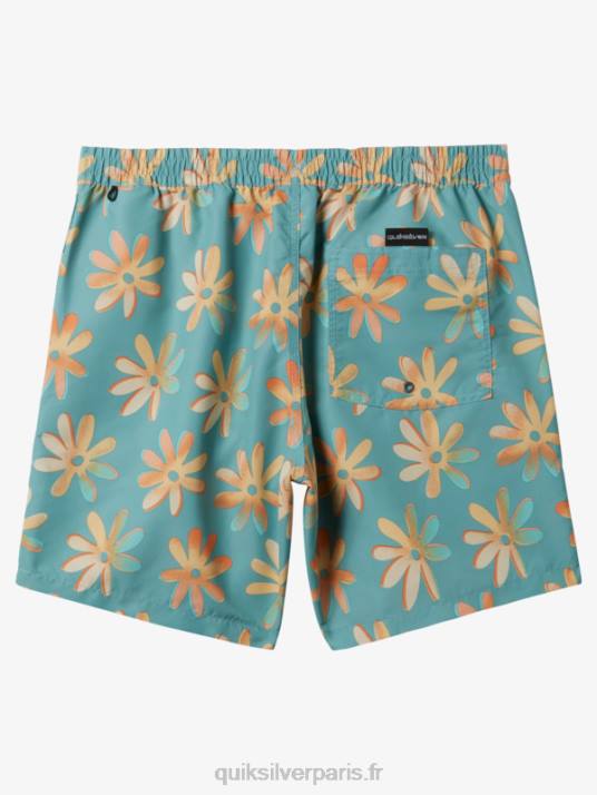 Hommes Quiksilver remixer 17 volées D6PT353 camée bleu