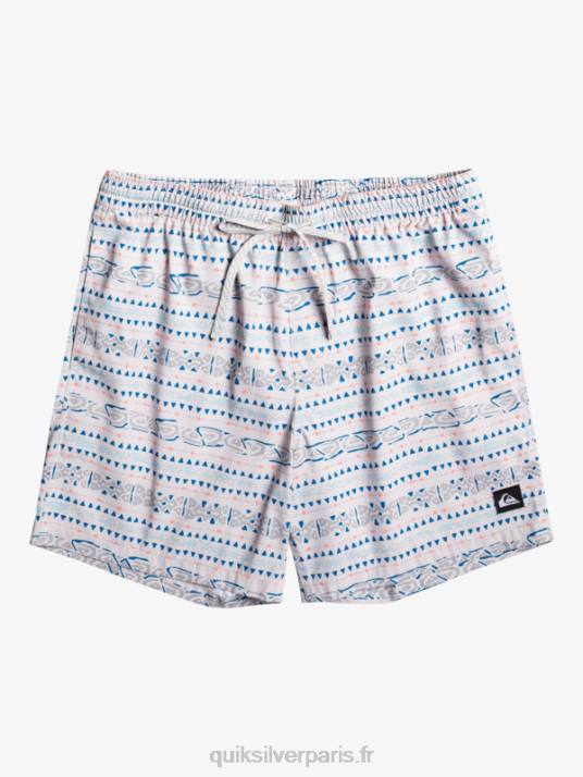 Hommes Quiksilver remixer 17 volées D6PT356 gris violet