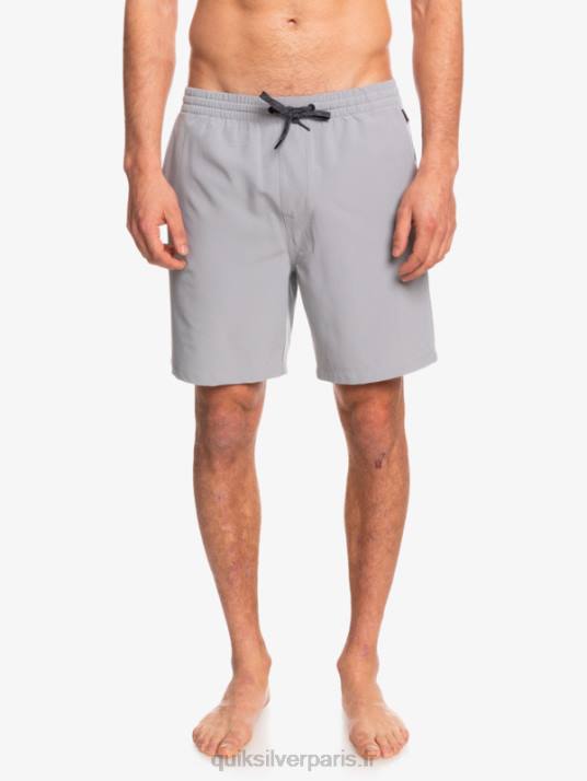 Hommes Quiksilver short amphibien ocean elastic 18 D6PT343 neige fondue
