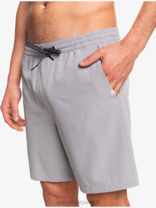 Hommes Quiksilver short amphibien ocean elastic 18 D6PT343 neige fondue