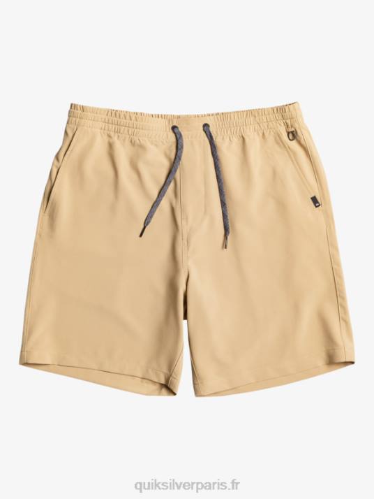 Hommes Quiksilver short amphibien ocean elastic 18 D6PT344 plage