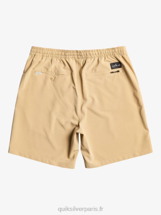 Hommes Quiksilver short amphibien ocean elastic 18 D6PT344 plage