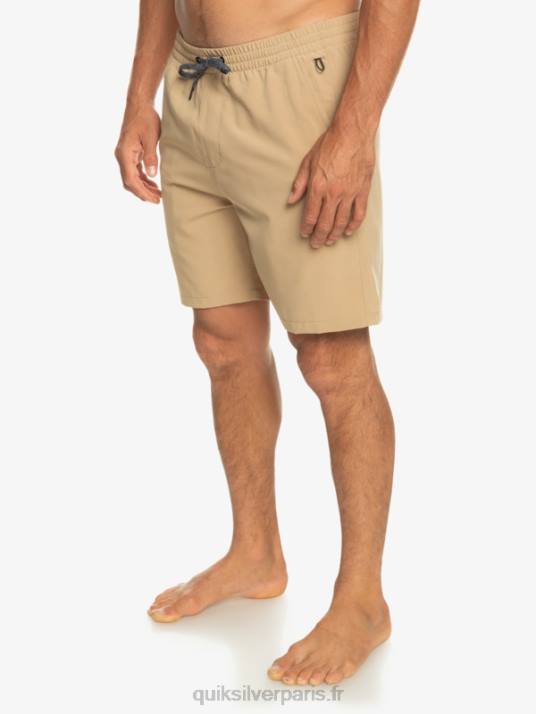 Hommes Quiksilver short amphibien ocean elastic 18 D6PT344 plage