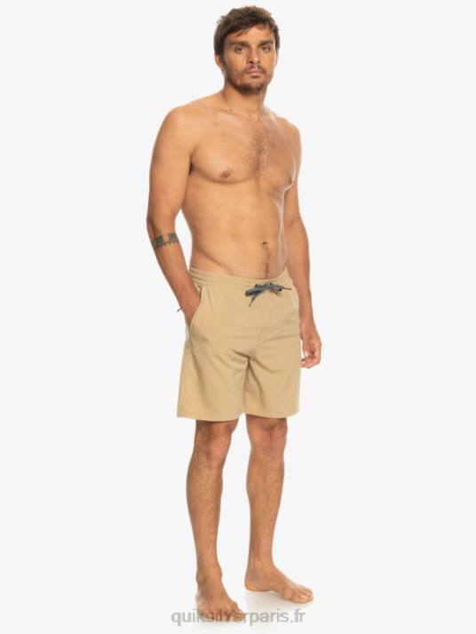 Hommes Quiksilver short amphibien ocean elastic 18 D6PT344 plage
