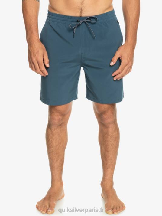 Hommes Quiksilver short amphibien ocean elastic 18 D6PT345 La marine de minuit