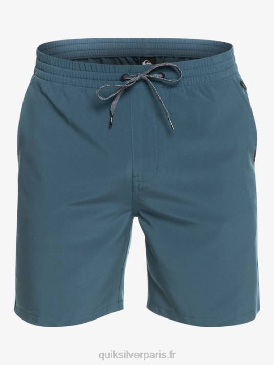 Hommes Quiksilver short amphibien ocean elastic 18 D6PT345 La marine de minuit