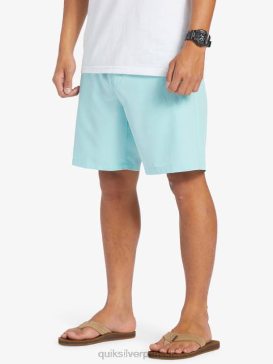 Hommes Quiksilver short amphibien ocean elastic 18 D6PT346 ange bleu
