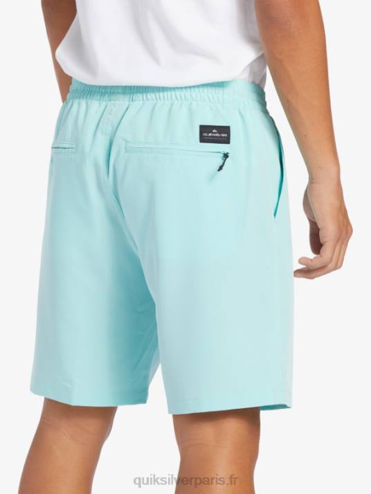 Hommes Quiksilver short amphibien ocean elastic 18 D6PT346 ange bleu