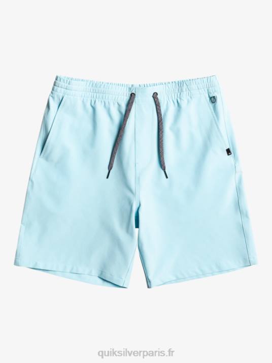 Hommes Quiksilver short amphibien ocean elastic 18 D6PT347 bleu ciel