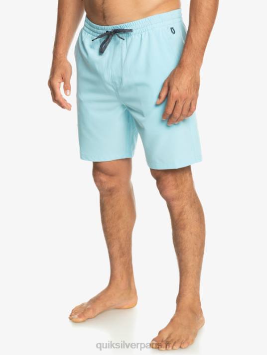 Hommes Quiksilver short amphibien ocean elastic 18 D6PT347 bleu ciel