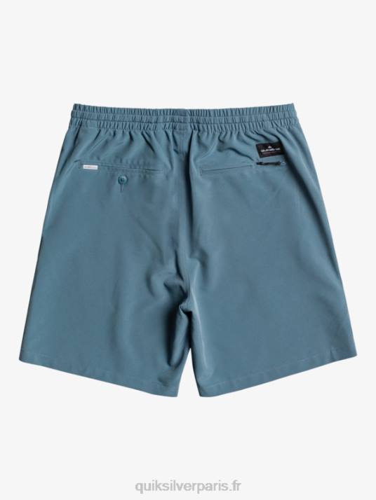 Hommes Quiksilver short amphibien ocean elastic 18 D6PT348 mer de Béring