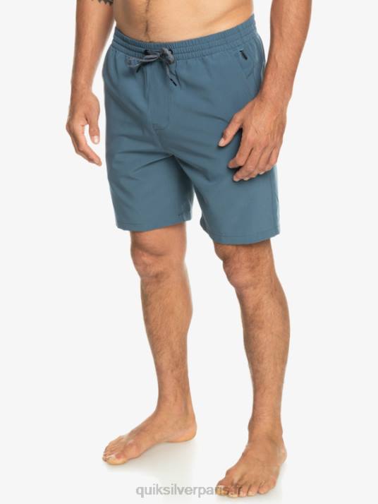 Hommes Quiksilver short amphibien ocean elastic 18 D6PT348 mer de Béring