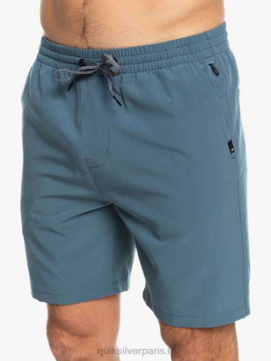 Hommes Quiksilver short amphibien ocean elastic 18 D6PT348 mer de Béring