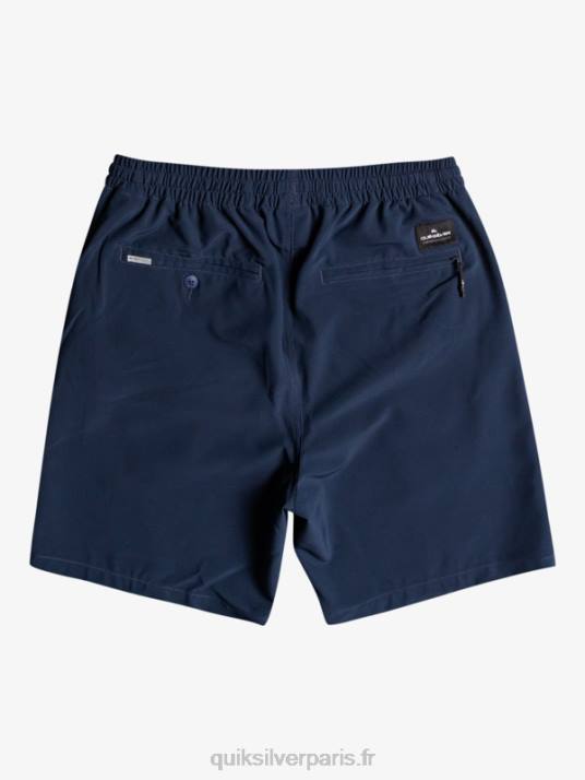 Hommes Quiksilver short amphibien ocean elastic 18 D6PT349 blazer bleu marine