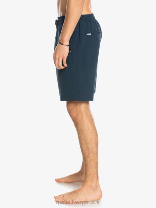 Hommes Quiksilver short amphibien ocean elastic 18 D6PT349 blazer bleu marine