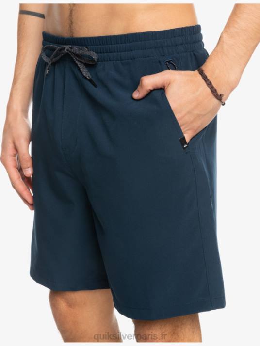 Hommes Quiksilver short amphibien ocean elastic 18 D6PT349 blazer bleu marine