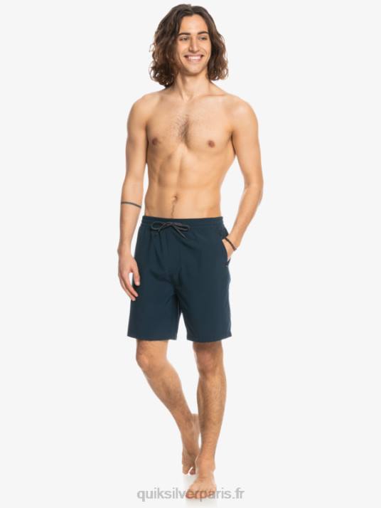 Hommes Quiksilver short amphibien ocean elastic 18 D6PT349 blazer bleu marine