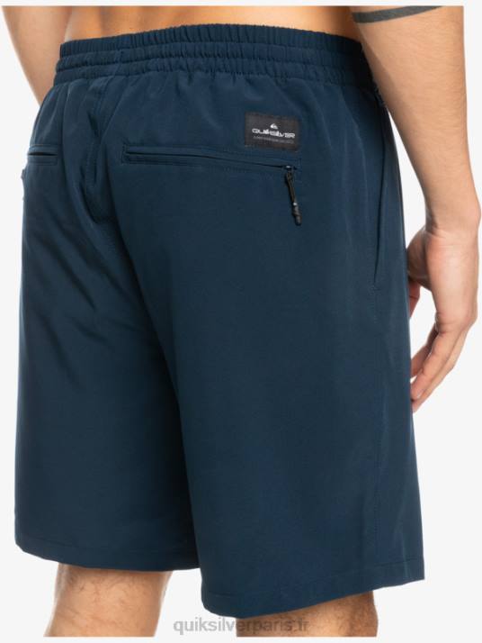 Hommes Quiksilver short amphibien ocean elastic 18 D6PT349 blazer bleu marine